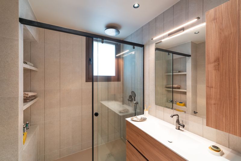 Second bathroom at Villa Irianna, Rhodes